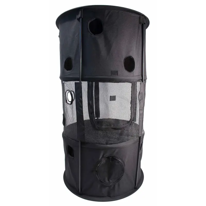 Pet Life Climbertree Circular Cat House - Khaki