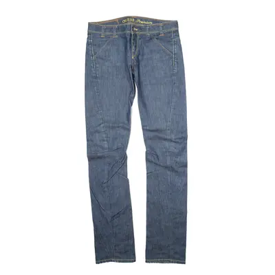 GUESS Rocket Premium Jeans Blue Denim Slim Straight Womens W27 L33