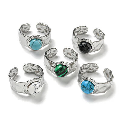 304 Stainless Steel Open Cuff Rings