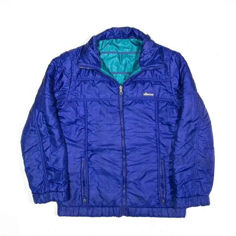 ELLESSE Reversible Insulated Shell Jacket Blue Mens S