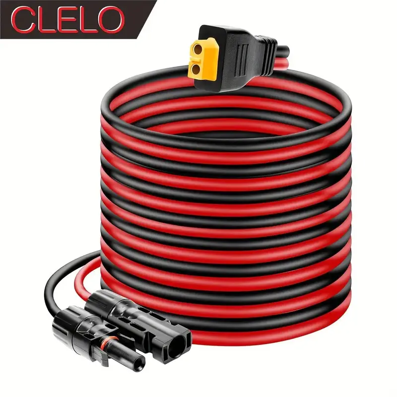 Solar Panel To XT60 Charge Extension Cable, 1 Count Solar Connector To XT60 Adapter Cable, Solar Power System Accessories