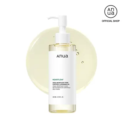 [Anua Official Shop] Heartleaf Pore Control Cleansing Oil 6.76 fl oz. (200ml) ｜Hypoallergenic Makeup Remover, Facial Oil Cl...