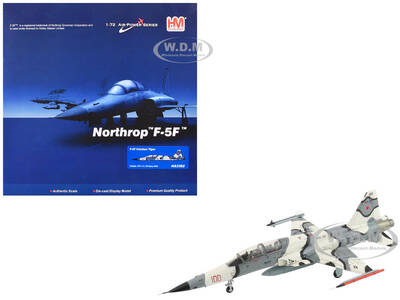 Northrop F-5F Tiger II Aircraft 810834, Franken Tiger, VFC-111 Sundowners (2023) United States Navy Air Power Series 1/72...