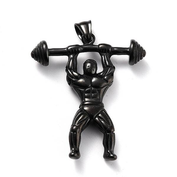 304 Stainless Steel Big Pendants