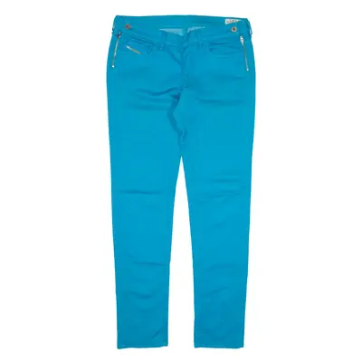 DIESEL Ghosh Jeans Blue Denim Slim Tapered Womens W29 L29