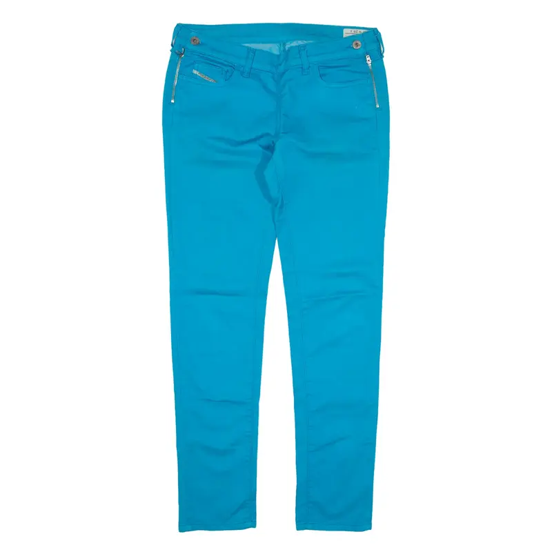 DIESEL Ghosh Jeans Blue Denim Slim Tapered Womens W29 L29