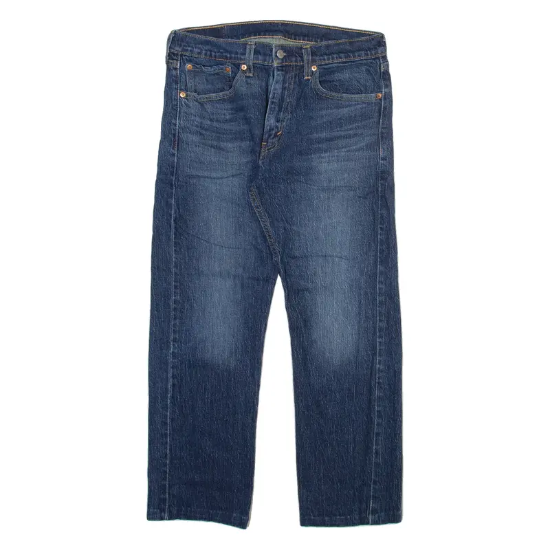 LEVI'S 505 Jeans Mens Blue Regular Straight W30 L26