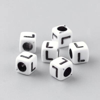 Opaque Acrylic Beads