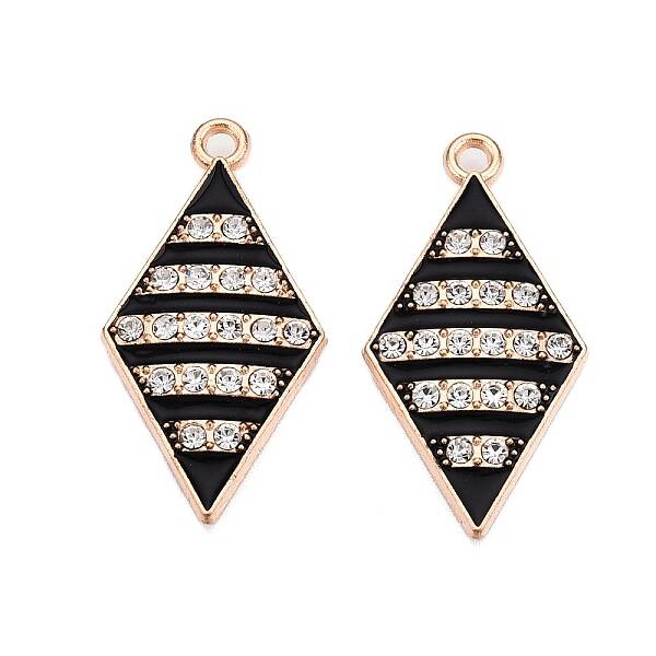 Alloy Enamel Pendants
