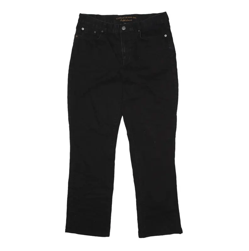 LAUREN RALPH LAUREN Jeans Black Denim Classic Straight Womens W32 L28