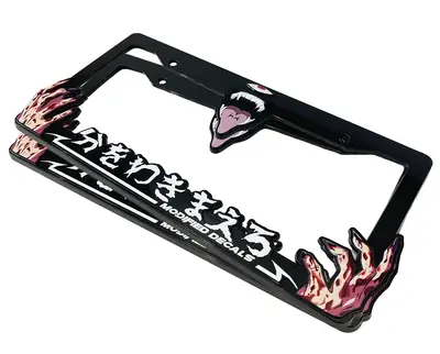 Know Your Place License Plate Frame