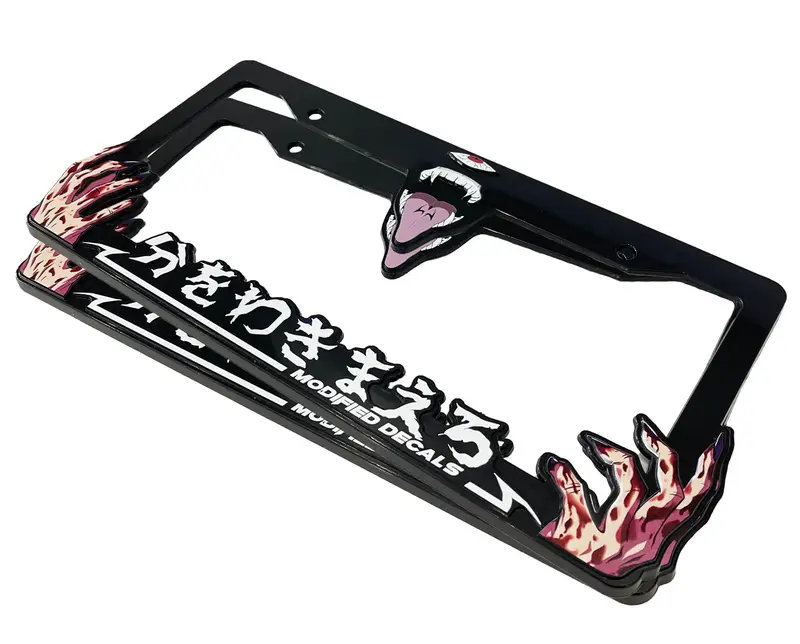 Know Your Place License Plate Frame