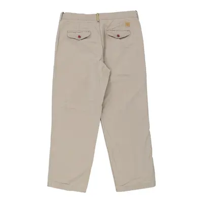 Timberland Trousers - 35W 27L Beige Cotton
