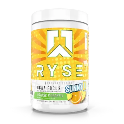 RYSE BCAA Focus Powder for Men and Women - BCAA Energy Supplement with Electrolytes, Natural Caffeine & Cognizin Supports - 3...