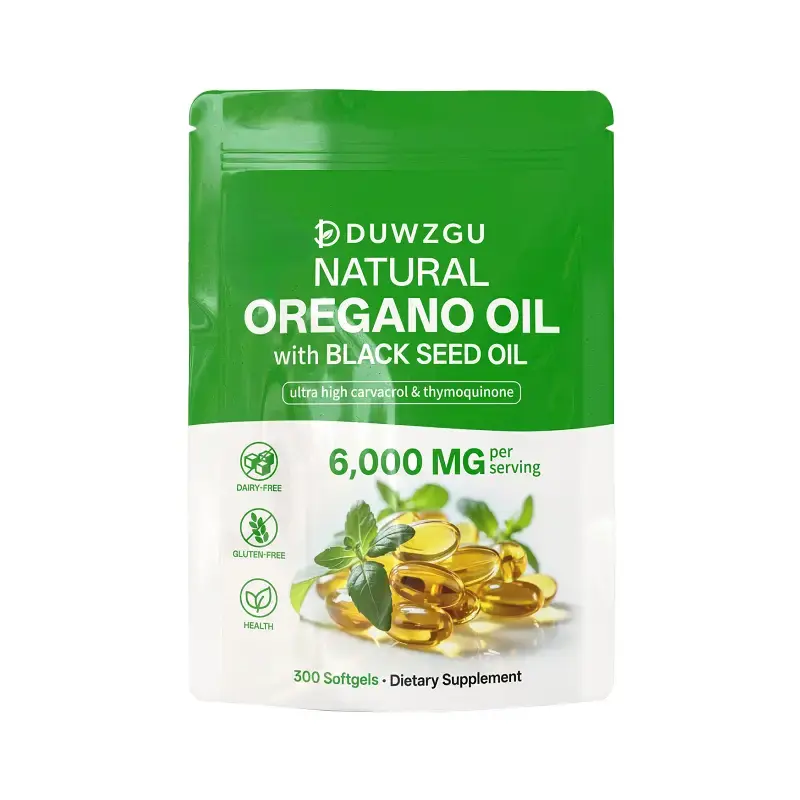 Oil of Oregano with Black Seed Oil | Natural Antioxidants | Nutritional Support | Highly Effective Botanicals Dietary Healthc...