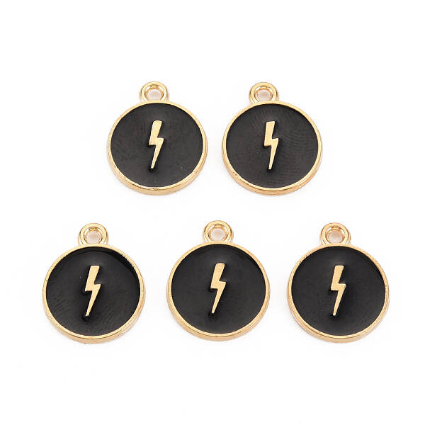 Alloy Enamel Pendants