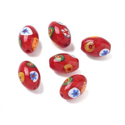 Handmade Millefiori Glass Beads