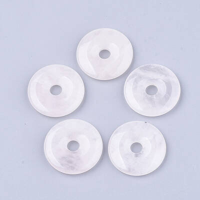 Natural Rose Quartz Pendants