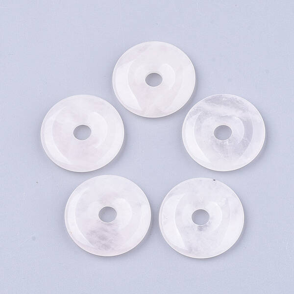 Natural Rose Quartz Pendants