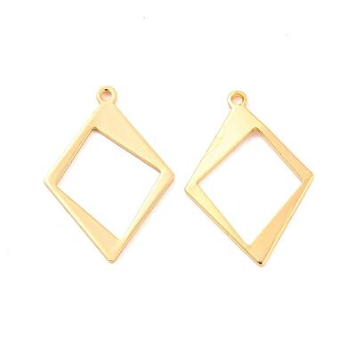 Rack Plating Brass Pendants