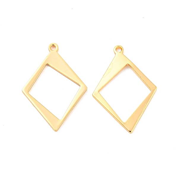 Rack Plating Brass Pendants