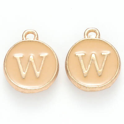 Golden Plated Alloy Enamel Charms