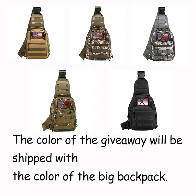 Camo Sling Bag, SpringTok Multipurpose Shoulder Bag, Stylish Oxford Cloth Chest Bag, Unisex, Suitable for Daily Use, Boom Bag...