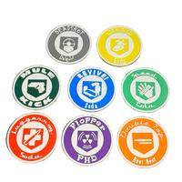 Zombies Duty Call of Coasters Perks - 3D Printed Colorful Drink Coasters with Fun Zombie Design, 3 7/8\