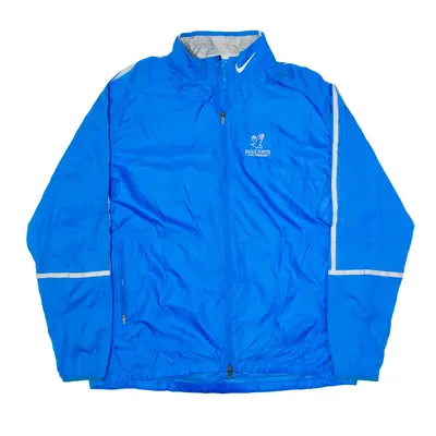NIKE Eagle Point Golf Resort Shell Jacket Blue Mens XL