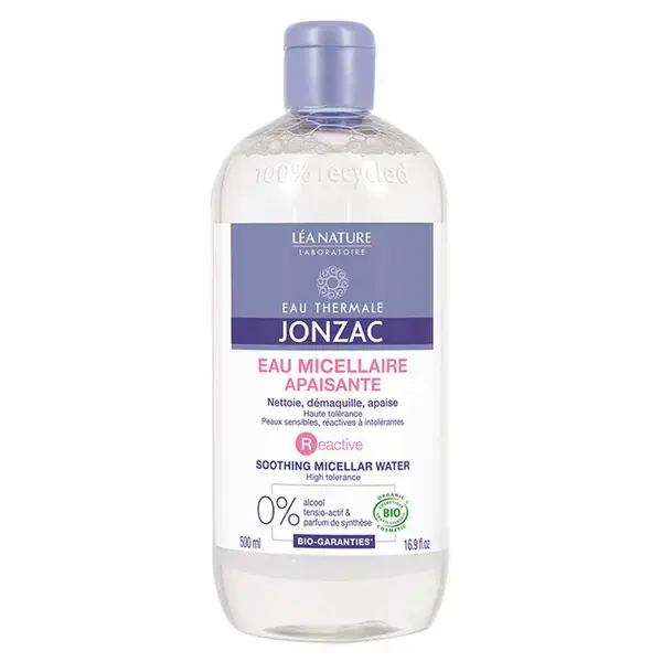 Eau Thermale Jonzac - Reactive - ORGANIC Soothing Micellar Water 500ml