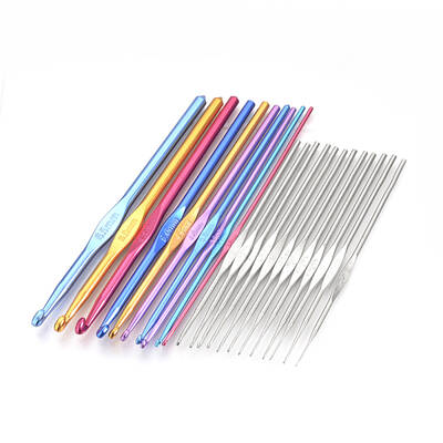 Colored Aluminum Crochet Hooks and Iron Crochet Hooks Needles