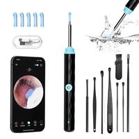 Ear Wax Removal Tool with Camera & Light - 7Counts Ear Cleaning Kit for iOS & Android, Includes 6 Ear Spoons, Safe and Precis...