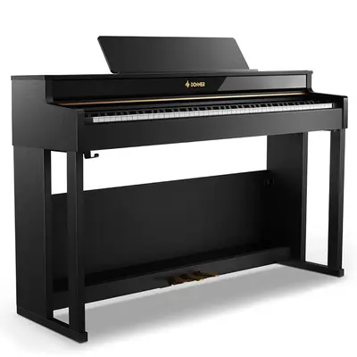 Donner DDP-400 Professional Digital Piano - Black / Piano