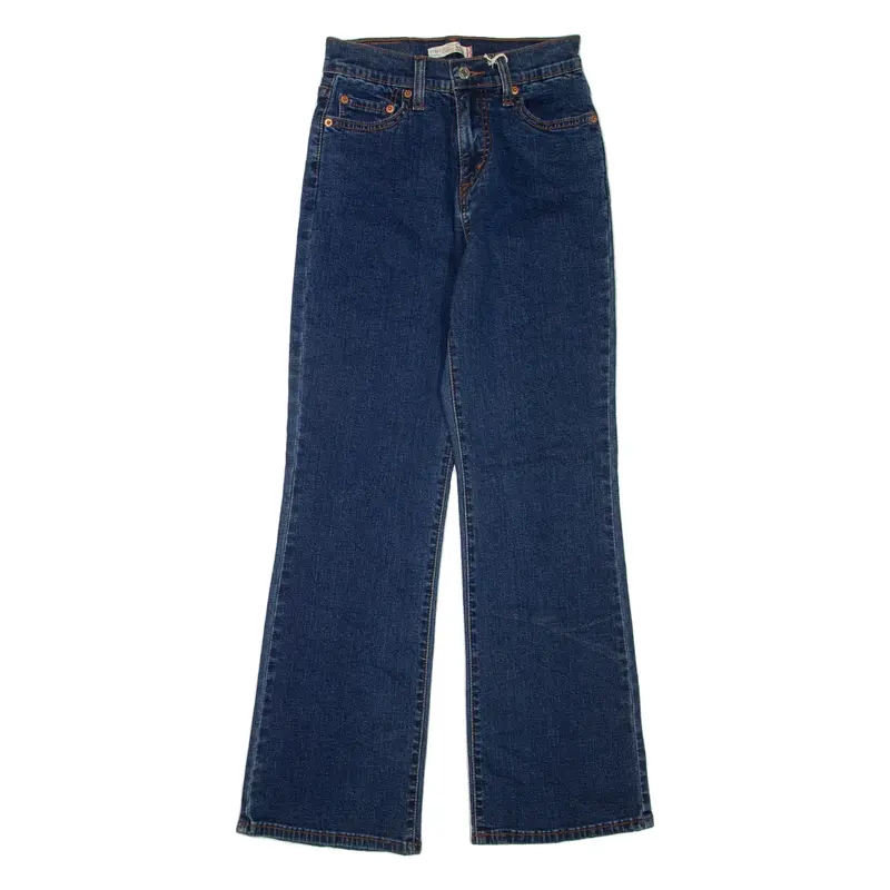LEVI'S 512 Womens Jeans Blue Regular Bootcut W24 L30
