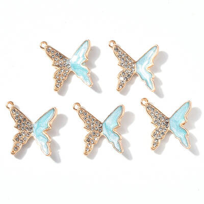 Alloy Enamel Pendants
