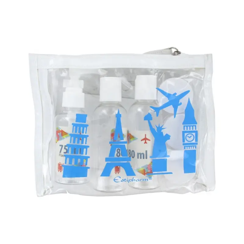 Estipharm Trousse Empty Travel Bottles