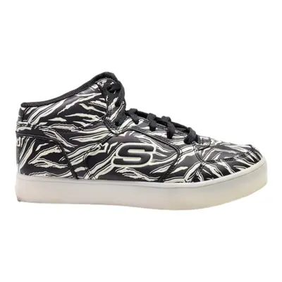 SKECHERS High Top Trainers Black Synthetic Boys UK 5
