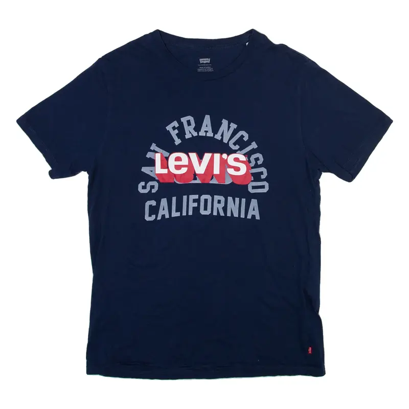 LEVI'S Mens T-Shirt Blue M