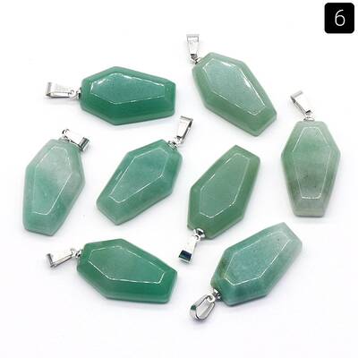 Natural Green Aventurine Pendants