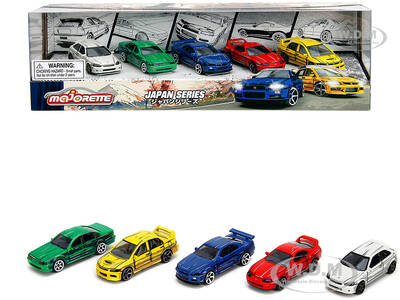Japan Series (2024) 5 piece Set 1/64 Diecast Model Cars by Majorette