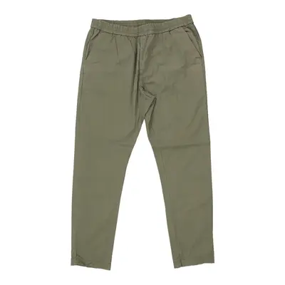 J.Hart & Bros. Trousers - 35W 31L Green Cotton Blend