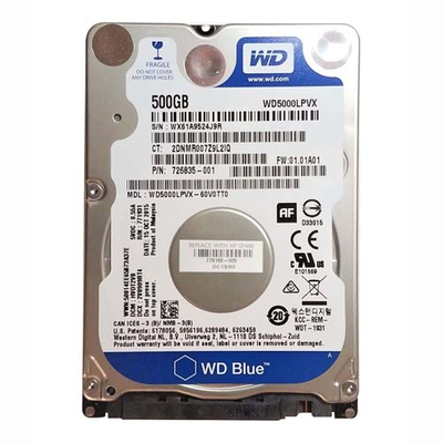 778188-005 HP 500GB 5400RPM SATA 6Gb/s 8MB Cache 2.5-inch Hard Drive