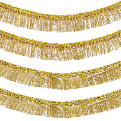 2 Styles Polyester Tassel Ribbons