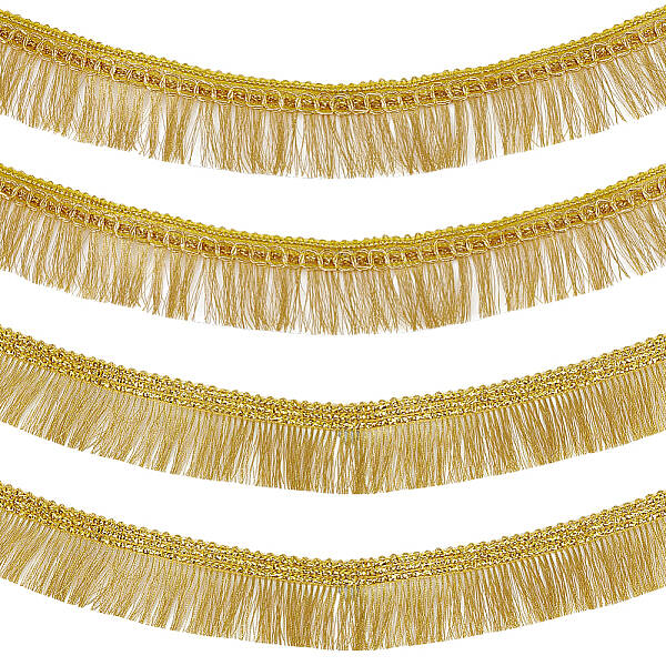 2 Styles Polyester Tassel Ribbons