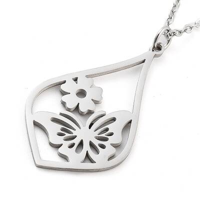 Non-Tarnish 304 Stainless Steel Pendant Necklaces