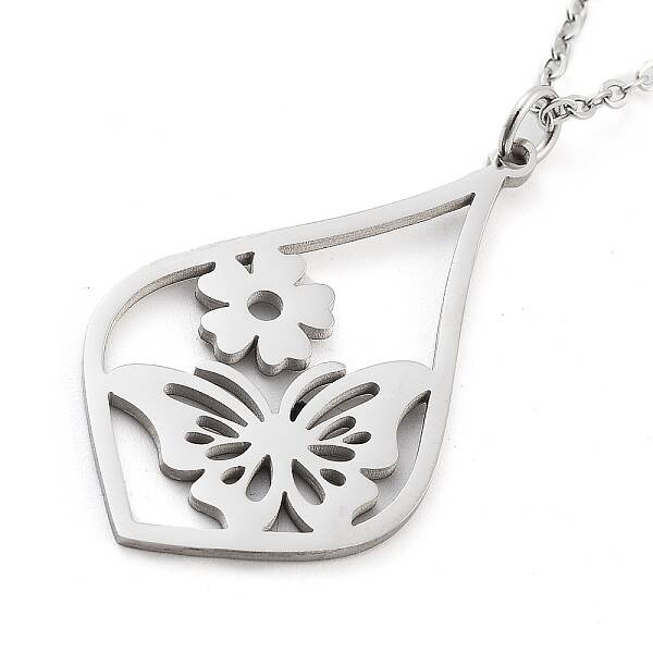 Non-Tarnish 304 Stainless Steel Pendant Necklaces