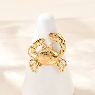 304 Stainless Steel Open Cuff Rings for Women