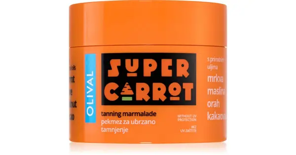 Olival SUPER Carrot Jam tanning accelerator and prolonger without protection factor 100 ml