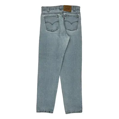 Orange Tab 550 Levis Jeans - 32W 33L Light Wash Cotton
