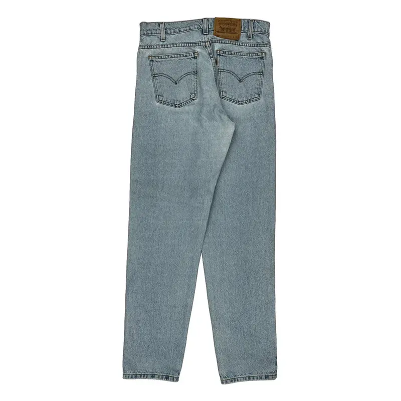 Orange Tab 550 Levis Jeans - 32W 33L Light Wash Cotton